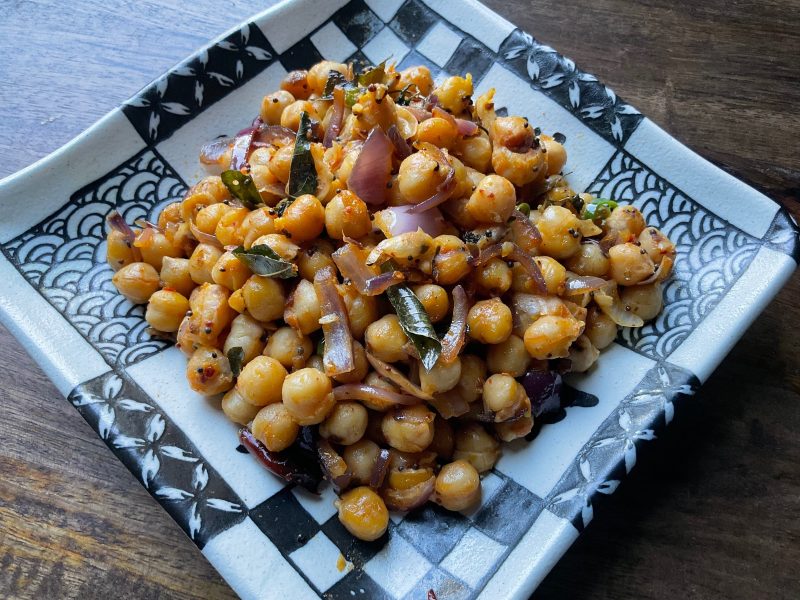 Deviled Chickpea (Spicy)